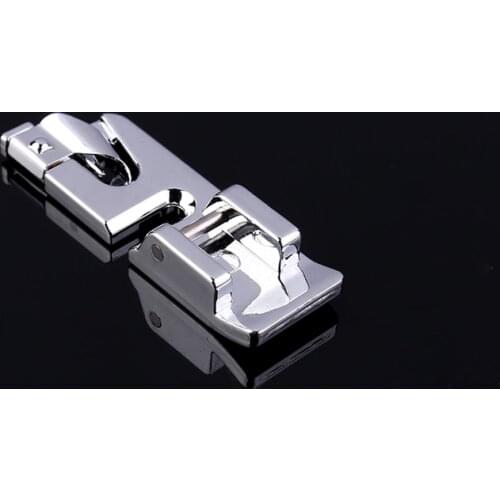 Pulaqi Sewing Accessories DIY Rolled Crimping Presser Foot Household Sewing Machine Foot Convenient Useful Walking Foot For Home