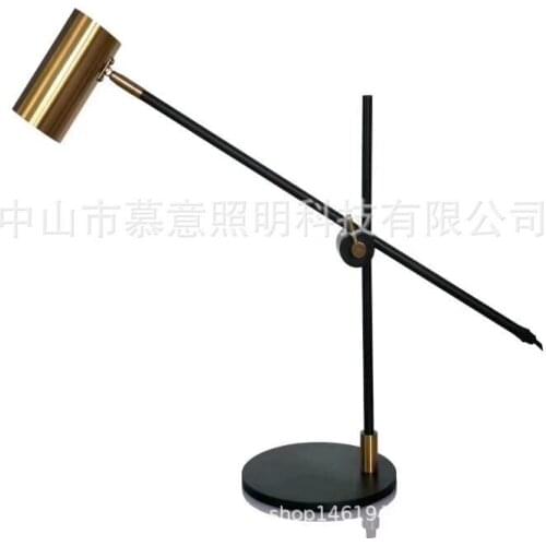 Modern New Black Led Table Lamps Bedroom Bedside Decorate Lighting Nordic AJ Desk Lamp Cafe Aisle Hall Study Read Lights