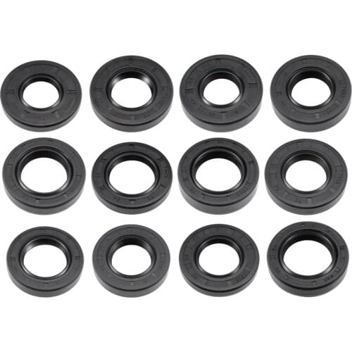 Uxcell 1PCS Oil Seal TC 22-24mm Inner Diameter Nitrile Rubber Cover Double Lip to Automobiles Motorcycle Crankshafts Front