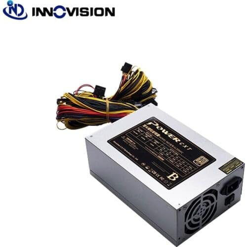 High efficiency Block Chain 2000W ATX PSU for gpu computer