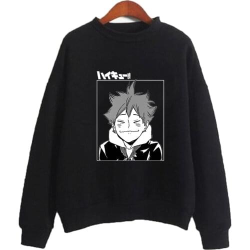 Japanese Cute Haikyu Anime Hyuga Shoyang Hoodies Kawaii Mens Hoodie Sweatshirts Hoodies