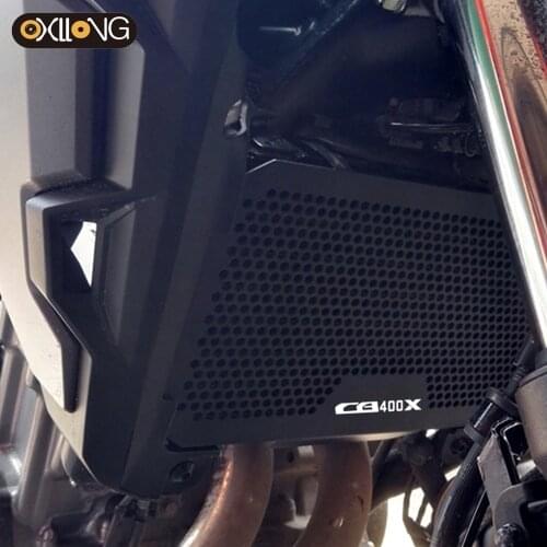 Motorcycle Radiator Grille Guard Protector Cover For Honda CB400X 2013 2014 2015 Radiator Guard Oil Cooler Cover CB4 00X CB400 X