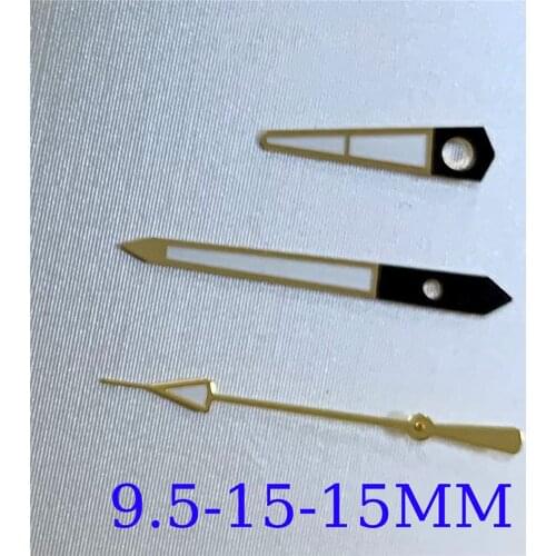 Green Luminous Watch Hands Watch Pointer Kit for NH35/NH36/4R36 Watch Movement Modification Parts