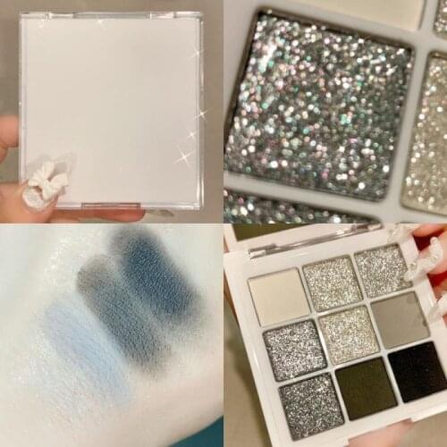 1PC Smoky Makeup Eyeshadow Decay City Pearlescent Matte Gray Eye Shadows Palette 9 Colors Dark Style Eye Pigments Makeup TSLM2