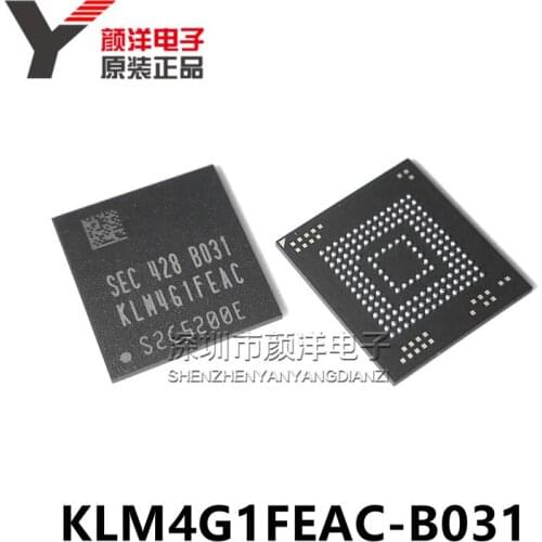 100% New&original In Stock KLM4G1FEAC-B031 BGA153