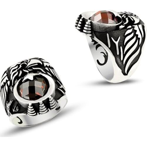 925 Silver Traditional Moon Star Rings for Men