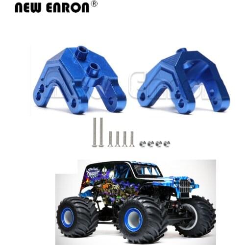 2Pc LOS244007 Aluminum Front Rear Universal Shock Absorber Mount Fixing for RC Car Losi 1/8 LMT Solid Axle Monster Truck Digger