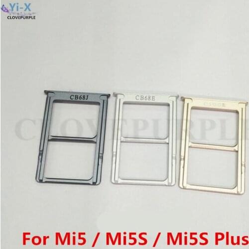 For Xiaomi 5 5S Plus nano Sim Micro SIM Card SD Reader Holder Sim Tray Adapter For Mi5 Mi5S Plus