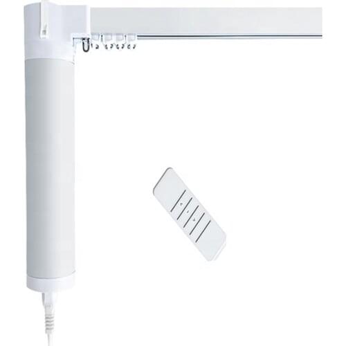 Geeklink customized built smart home automatic use app monitoring remote control curtains motor electric curtain track system