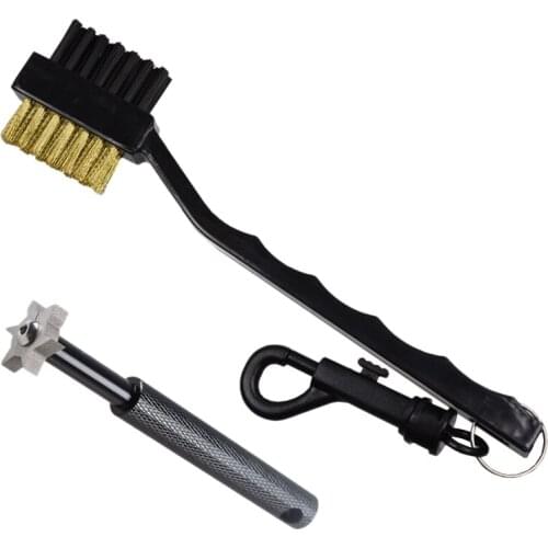 Golf Club Groove Sharpener Cleaning Golf Brush Plus for Golfer Cleaning Set