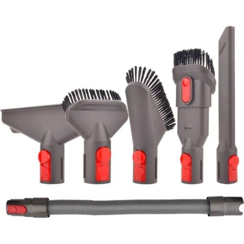 Dust Brush Suction Head for Dyson V8 V7 V10 V11 Robot Vacuum Cleaner Parts Accessories Replacement Connector Hose Kit Dust Brus