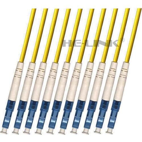 LODFIBER 250M LC-LC Outdoor Armored Singlemode 10 Strands Fiber Optic Cable Patch Cord 9/125