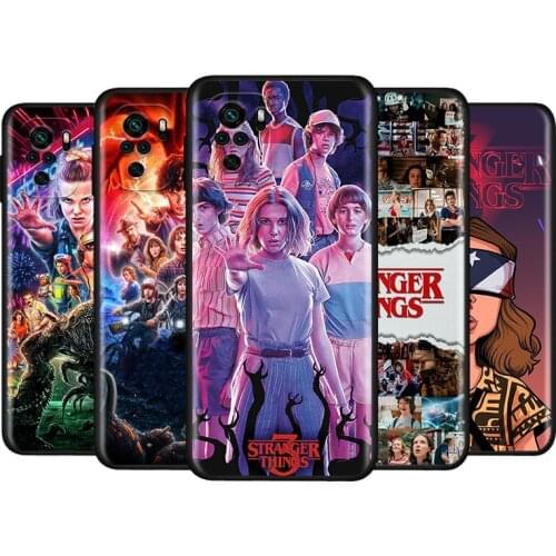 Stranger Things For Xiaomi Redmi Note 10S 10 9 9S 9T 8T 8 7 6 5 Pro Max 5A 4X 4 5G Soft Silicone Phone Case