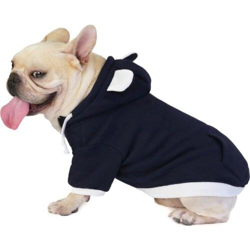 Multicolor Cute Dog Hoodie Dogs Coat Pet Pajamas Comfortable Autumn Winter Dog Hoodies Pet Daily Outfit