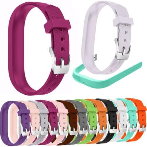 Silicone metal buckle wrists Strap Bracelet For Fitbit Flex 2 fashion Watch Sport Smart Band Replace Wristband For Fitbit Flex 2