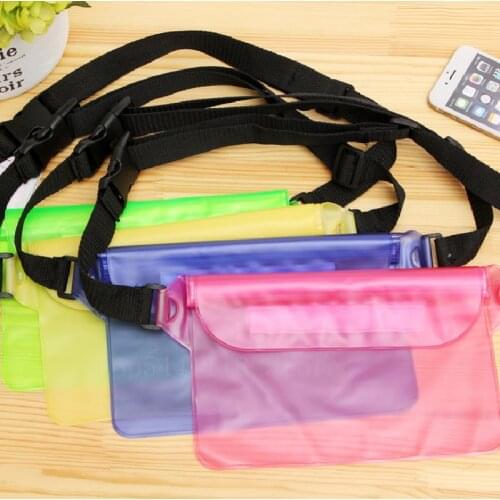 3 Layers Waterproof Sealing Swimming Bag Drift Diving Swimming Waist Bag Skiing For Phone Fishing bag