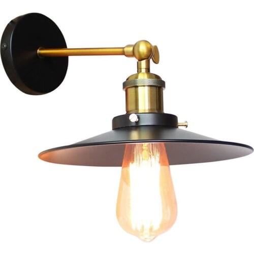 American style vintage E27 industrial style wall lamp nightstand, study room, corridor restaurant, cafe, dining room, wall lamp