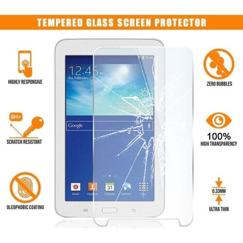 For Samsung Galaxy Tab 3 V 7.0 T116 Tablet Tempered Glass Screen Protector 9H Premium Scratch Resistant HD Clear Film Cover