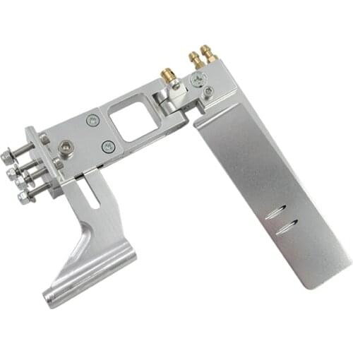 1PC 110mm CNC Water Absorbing Rudder Suction Rudders+Tail 4mm Shaft Bracket for CAT RC Jet Boats Parts