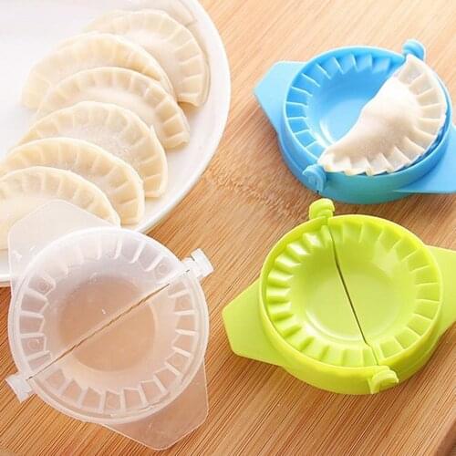 1PC DIY Dumplings Mold High Quality Dumpling Jiaozi Maker Device Easy To Make Dumpling Mold Clips Mini Kitchen Accessories