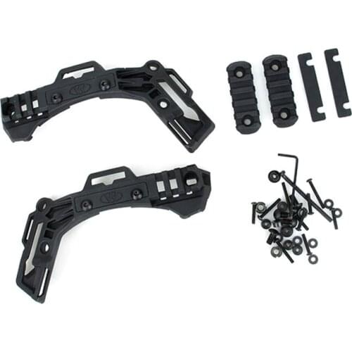 2021 Tactical Helmet Replacement Rail Adapter Wendi 2.0/3.0 Helmet Guide Rail Suit Mount Freeshipping