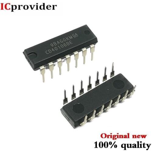 50pcs/lot CD40106BE CD40106 4016 DIP-14 best quality