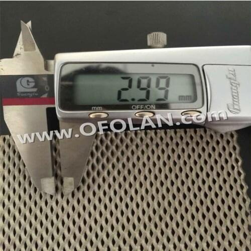 Diamond Hole 3.0mm*6.0mm Titanium Expanded Filter Mesh For Battery Electrode(Gr1 In Stock) Factory Direct Sales 10cm*20cm