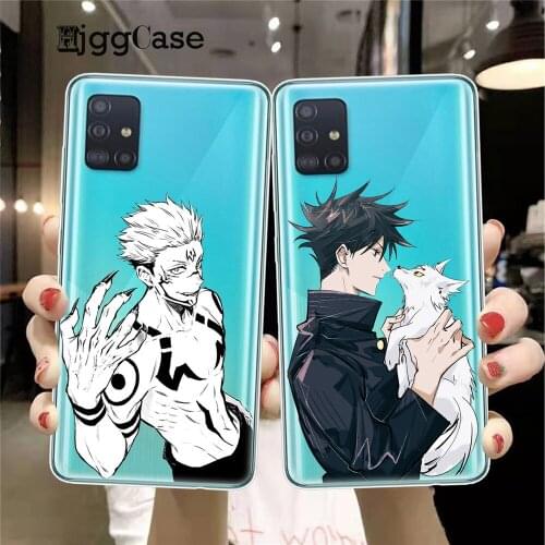 Jujutsu Kaisen Satoru Gojo Anime Phone Case for Samsung A52 A72 A32 A42 A12 A02 A51 A71 A21S A31 A41 A01 A11 A50 A70 A40 Cover
