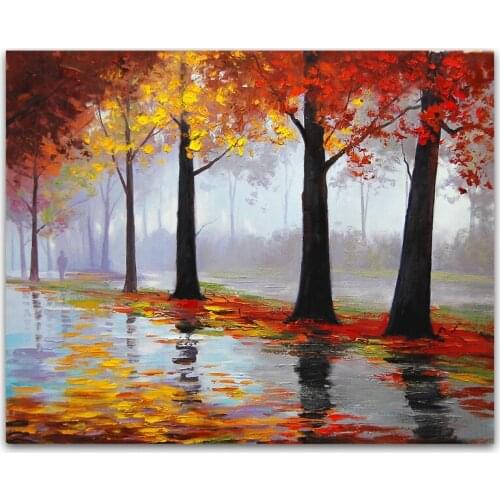 DONGMEI OIL PAINTING hand painted oil painting high quality landscape pictures home decor art painting DM-15100506
