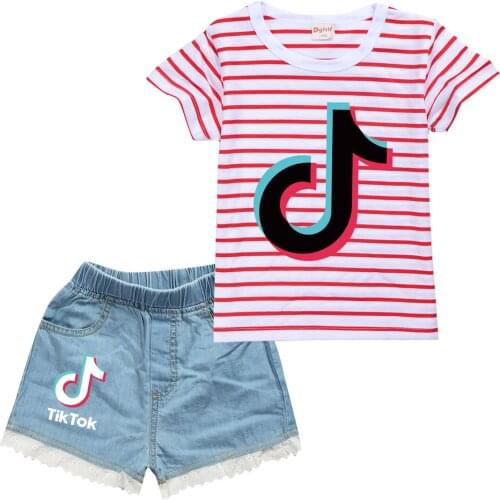 Children cartoon outfits boys girls clothes summer tees +cotton shorts 2pc sets Tik Tok 3D printing kids costumes suit