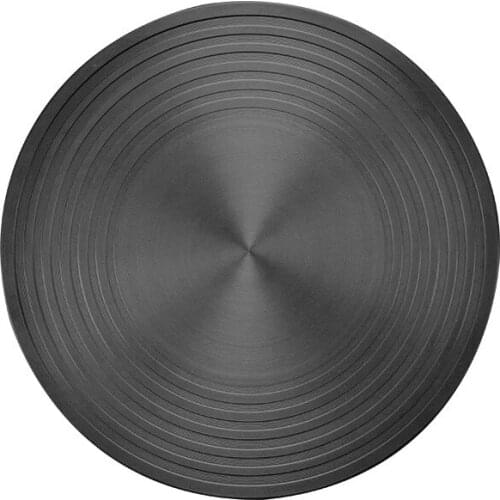 Kitchen Multi-Functional Heat Transfer Plate Home Gas Stove Heat Conduction Plate Thawing Anti-Burning Black Heat Conduction