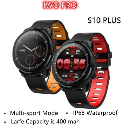 L5 Pro S10 Plus smart watch men IP67 waterproof full touch screen 60days long standby smartwatch Heart Rate PK honor watch