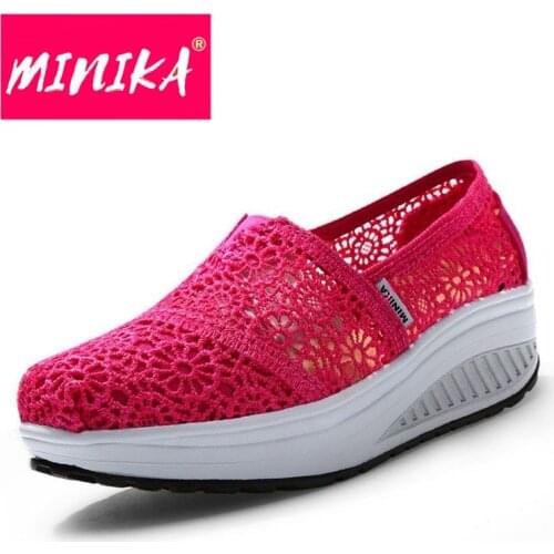 Summer Walking Shoes Women Outdoor Shoes For Ladies Super Breathable Female Sneakers Comfortable Non Slip Shoe #B2549