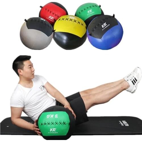 35cm Medicine Ball Snatch Wall Balls Heavy Duty Exercise for Strength and Crossfit Workout Lifting Fitness Balance Training