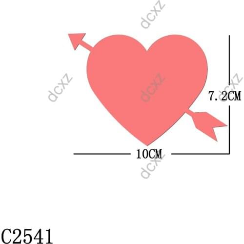 New Love, heart Wooden die Scrapbooking C2541 Cutting Dies