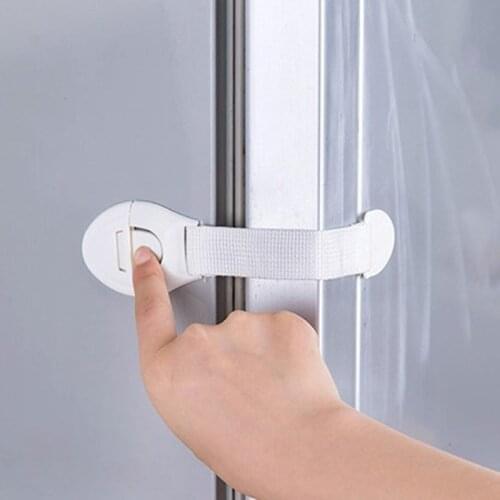 Child lock protection child safety lock self-adhesive anti-open refrigerator drawer plastic lock