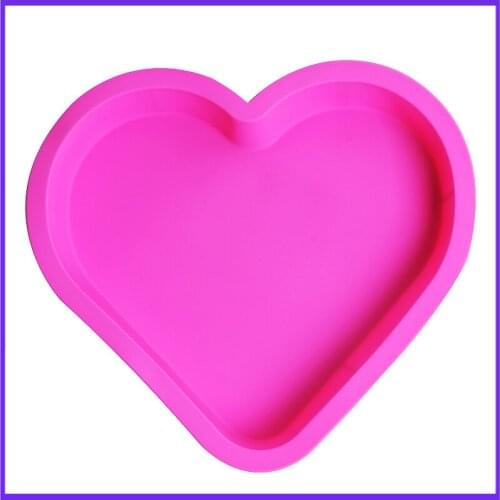Silicone Mold Large Heart shape Cake Chocolate Silicone Mold Christmas Cake Decorating Tools Baking Mould