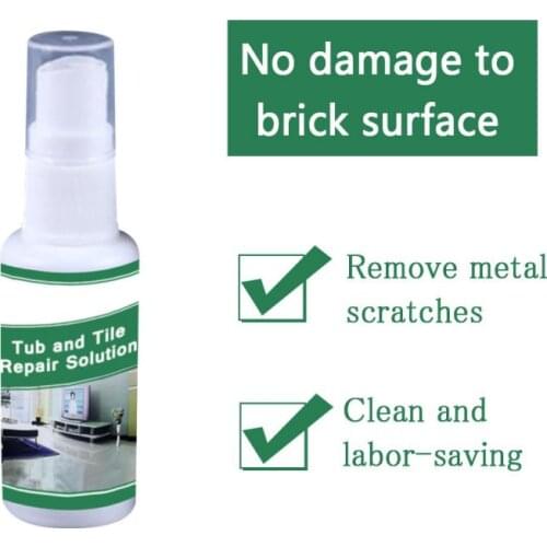 Tile Scratch Remover Bathtub Tub Tile Refinishing Spray Repair Renew Sink Ceramic Porcelain Refinishing Spray Repair No Scrubb