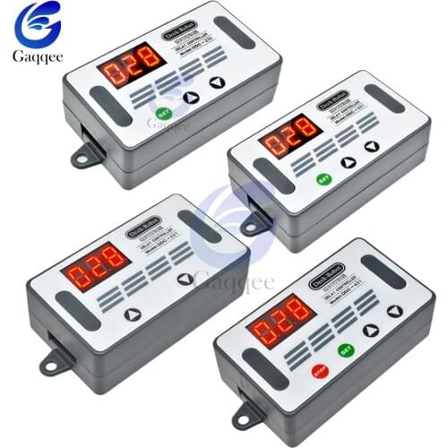 DC 12V LED Digital Delay Relay Automation Timer Control Off Switch Programmable Readout Delay Timer Voltage Protection For Car