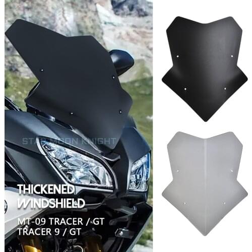 Fit For YAMAHA MT-09 TRACER MT09 TRACER 900 GT 2018 - 2021 TRACER 9 GT Windscreen Windshield Wind Screen Deflector Protector