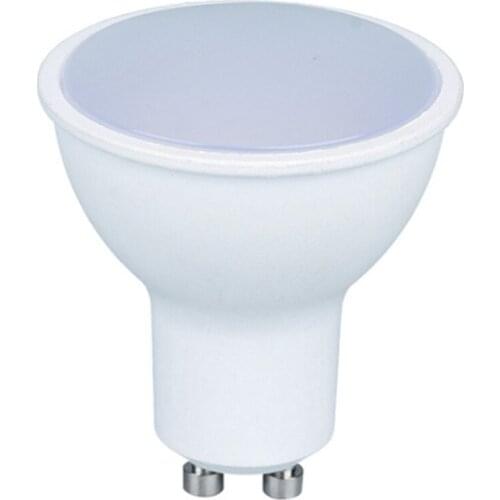 4Pcs Smart LED Light,4W GU10 Dimmable Spotlight RGB Work With Alexa Echo,Google Home Voice/APP Control, With Timer