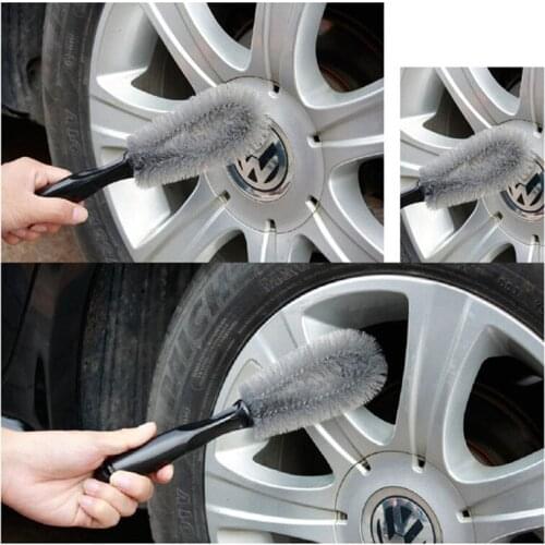 1pcs Car Truck Motorcycle Bicycle Wash Cleaning Tool Wheel Rim Scrub Brush Car Brush Tool