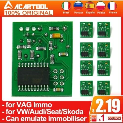 10pcs 5pcs /lot for VAG Immo Emulator Can emulate good working immobiliser for V-W for Aud-i for Sea-t for Skod-a Free Shipping