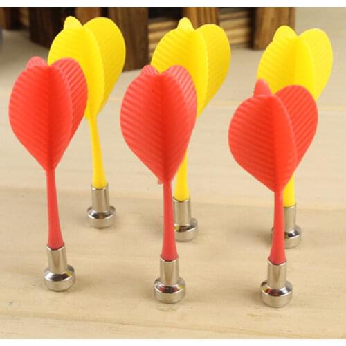 10 Pcs Replacement Magnetic Darts Plastic Wing Dart for Magnet Dartboard Target Game Toys Darts Set XR-Hot