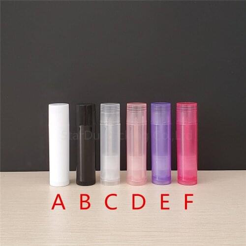 2000PCS Lip Balm Tube empty bottle, 5ml plastic lipbalm tubes, 5g Colorful Lipstick fashion Tubes Free Shipping