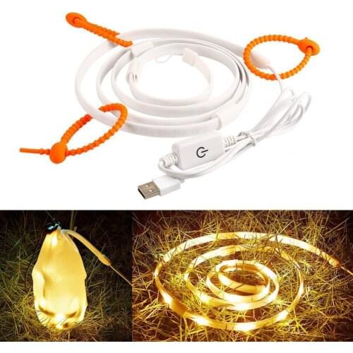 5V Low-voltage LED Light Strip Universal Camping Adventure Waterproof Lamp Rope
