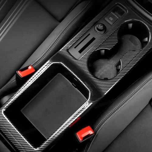 Lsrtw2017 Car Center Console Water Cup Slot Holder Trim Decoration for Audi A3 8y 2021 2022 Accessories Auto Styling Parts
