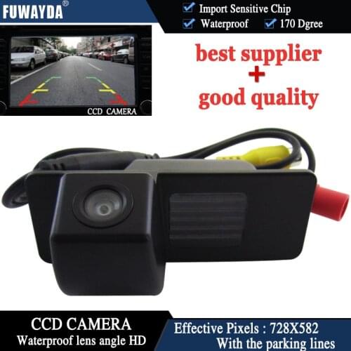FUWAYDA CCD Car RearView Back Up GPS Navigation Parking Kits Camera for Chevrolet Aveo Trailblazer Opel Mokka Cadillas SRX CTS