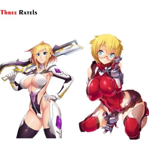 Three Ratels F613 Taimanin Car Vinyl Sticker Notebook Decal