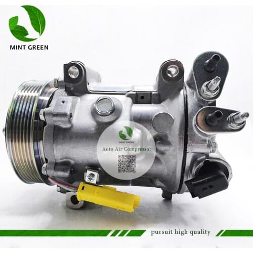 For Peugeot 407 508 607 ac compressor For Citroen C5 C6 6453PP 6453RE 6453RF 6453RT 6453SN 6453SP 6453WW 9800840380 9671340580